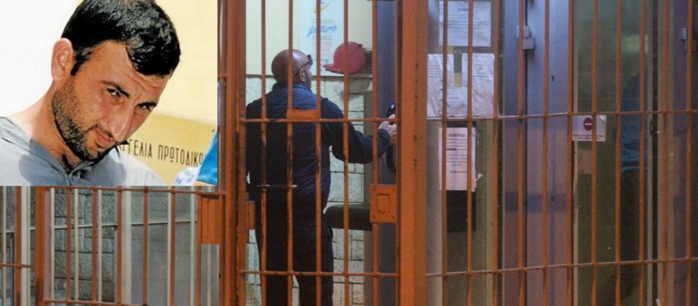 Ενώπιον του ανακριτή σήμερα ο δολοφόνος του Σεργιανόπουλου - Για τη δολοφονία του συγκρατούμενού του